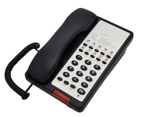 Hotel phone with 10/5/3 service keys
