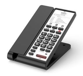 Hotel phone with 6 service keys