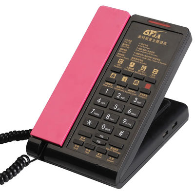 Hotel phone with 6 service keys