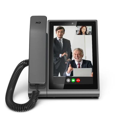 8 inch touch screen VOIP SIP phone, magnetic handset