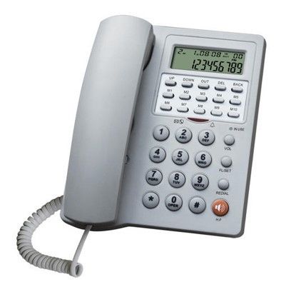 Caller ID phone  with 10 speed dial keys
