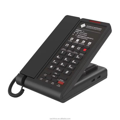 Hotel phone with 6 service keys