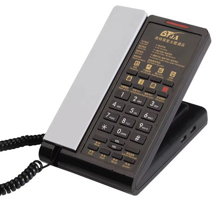 Hotel phone with 6 service keys