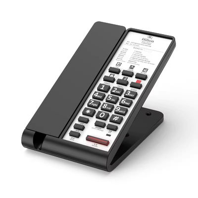 Luxury hotel phone with 6 service keys, voice message, hands free speaker