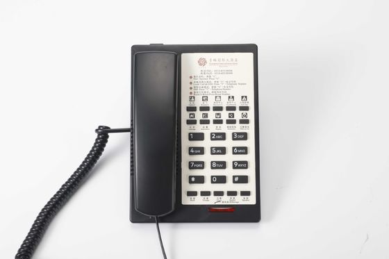 Hotel phone with customer service keys